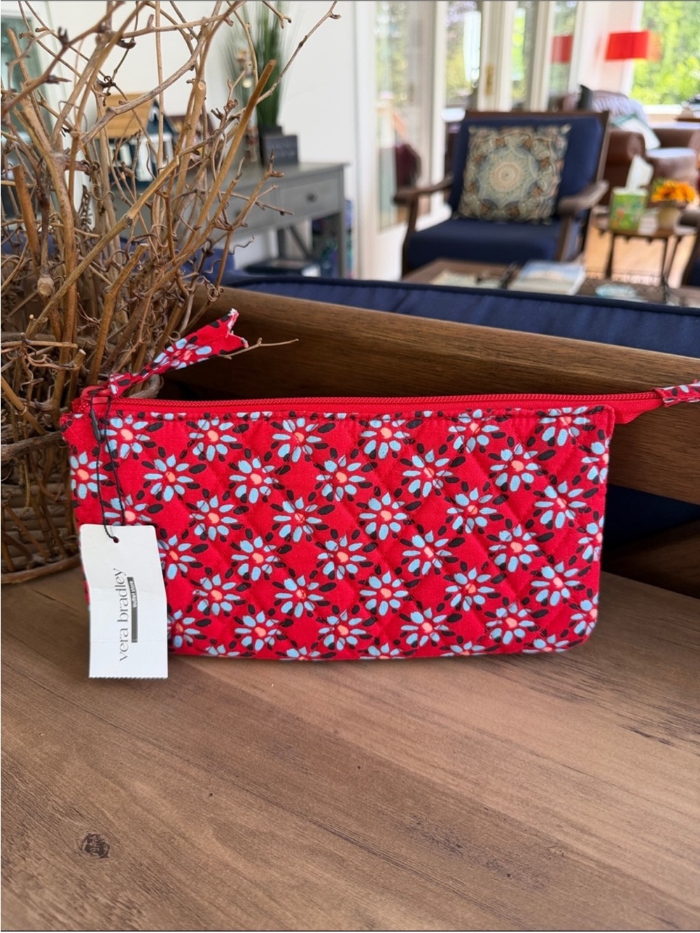 Vera Bradley Cotton Essential Trio Clutch in Venetian  NWT